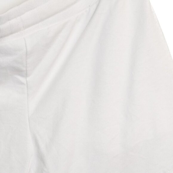 Disney Size XL(15/17) Womens White Cotton Shorts W/ Mickey & Friends Print Adjus - Picture 8 of 8